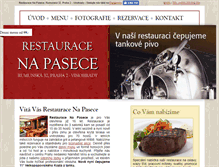 Tablet Screenshot of napasece.cz